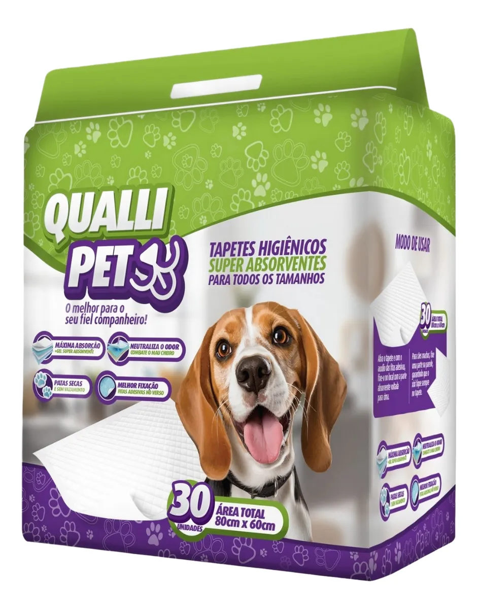 Qualli Pet — tapete higiênico private label produzido pela FK